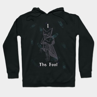 The Fool Tarot and Crystal Design Hoodie